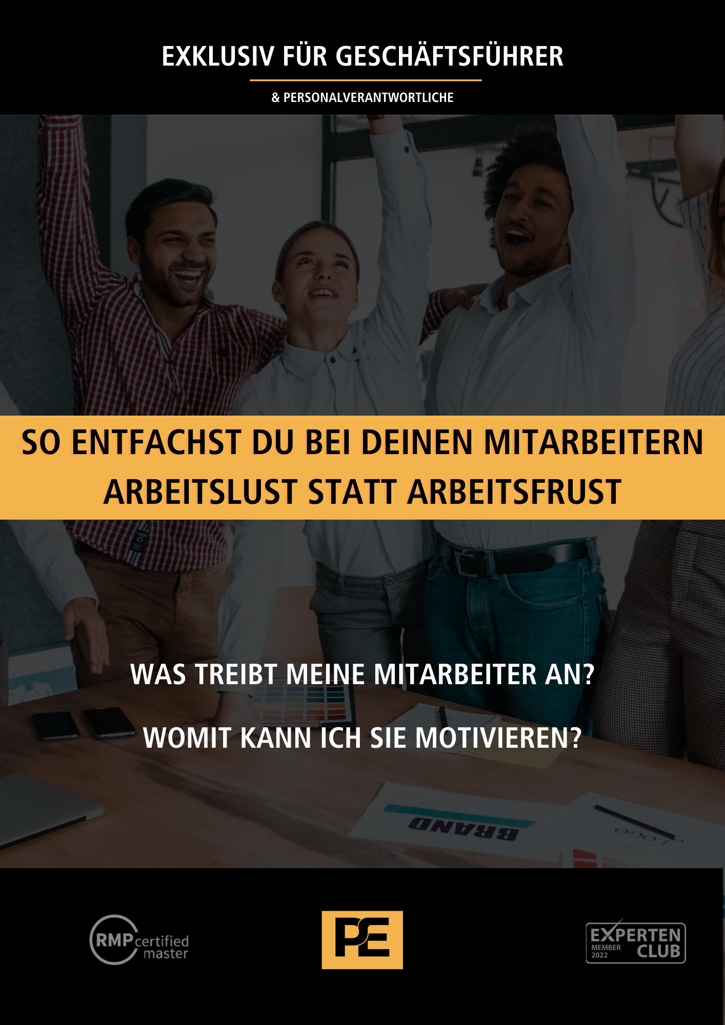 Broschüre Arbeitslust statt Arbeitsfrust